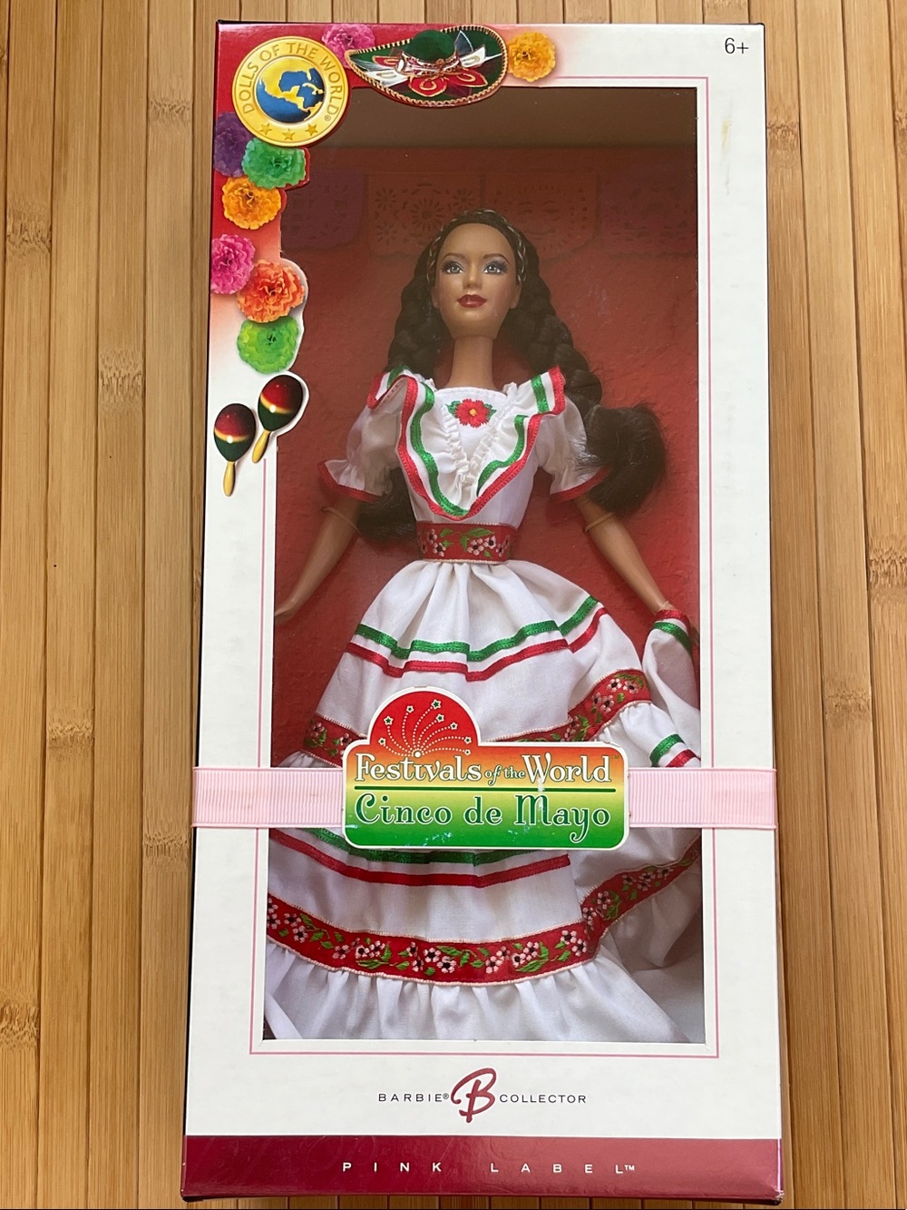 Festivals Of The World Cinco De Mayo 2006 Barbie Pink Label